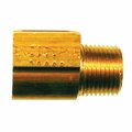 Swivel 0.25 x 0.125 in. MPT to Flared Yellow Brass Inverted Elbow, Assorted SW2738460